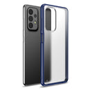 For Samsung Galaxy A23 5G / 4G Four-corner Shockproof TPU + PC Phone Case(Blue)