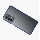 For Samsung Galaxy A23 5G / 4G Four-corner Shockproof TPU + PC Phone Case(Blue)