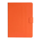 For Samsung Galaxy Tab A8 10.5 2021 Pure Color Leather Tablet Case(Orange)