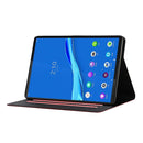 For Samsung Galaxy Tab A8 10.5 2021 Pure Color Leather Tablet Case(Red)