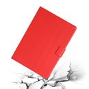 For Samsung Galaxy Tab A8 10.5 2021 Pure Color Leather Tablet Case(Red)