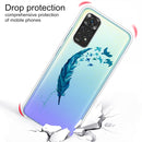 For Xiaomi Redmi Note 11 Global / Note 11S Painted Transparent TPU Phone Case(Feather)