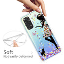 For Xiaomi Redmi Note 11 Global / Note 11S Painted Transparent TPU Phone Case(Girl)