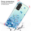 For Xiaomi Redmi Note 11 Global / Note 11S Painted Transparent TPU Phone Case(Star Flower)