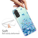 For Xiaomi Redmi Note 11 Global / Note 11S Painted Transparent TPU Phone Case(Star Flower)