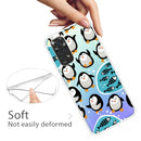 For Xiaomi Redmi Note 11 Pro 4G / 5G Global Painted Transparent TPU Phone Case(Penguin)