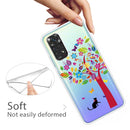 For Xiaomi Redmi Note 11 Pro 4G / 5G Global Painted Transparent TPU Phone Case(Tree Cat)
