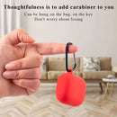 For Realme Buds Air Neo TWS Silicone Earphone Protective Case with Hook(Dark Night Green)