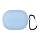 For Xiaomi Redmi Buds 3 Lite Silicone Earphone Protective Case with Hook(Sky Blue)