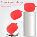For Xiaomi Redmi Buds 3 Lite Silicone Earphone Protective Case with Hook(Red)
