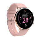 HAMTOD GW33 1.28 inch TFT Screen Smart Watch, Support Bluetooth Call / Sleep Monitoring(Pink)