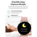 HAMTOD GW33 1.28 inch TFT Screen Smart Watch, Support Bluetooth Call / Sleep Monitoring(Black)