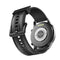 For Huawei Watch GT 2 42mm Carbon Fiber Silicone Watch Band(Black)