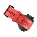 For Huawei Watch GT 2 46mm Carbon Fiber Silicone Watch Band(Red)