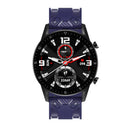 For Huawei Watch GT 2 46mm Carbon Fiber Silicone Watch Band(Blue)