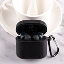 For Boat Airdopes 402 Silicone Earphone Protective Case with Hook(Mint Green)