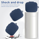 For OnePlus Buds Pro Silicone Earphone Protective Case with Hook(Purple)