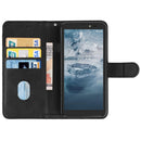 Leather Phone Case For Nokia C2 2nd Edition(Black)