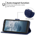 Leather Phone Case For Nokia C2 2nd Edition(Blue)