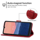 Leather Phone Case For Nokia C21(Red)