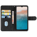 Leather Phone Case For Nokia C21 Plus(Black)