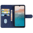 Leather Phone Case For Nokia C21 Plus(Blue)