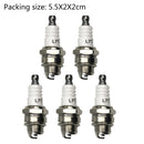 5 PCS Chainsaw Lawn Mower Spark Plugs for L7T BM6A BPMR7A RCJ6Y RCJ7Y WSR5F 33-49CC Trimmer Blower