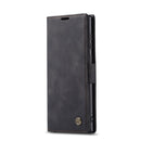 For Samsung Galaxy S22 Ultra 5G CaseMe 013 Multifunctional Leather Phone Case(Black)