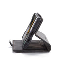 For Samsung Galaxy S22 Ultra 5G CaseMe 013 Multifunctional Leather Phone Case(Black)