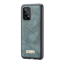 For Samsung Galaxy A53 5G CaseMe-008 Detachable Multifunctional Horizontal Flip Leather Case(Green)