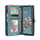 For Samsung Galaxy A53 5G CaseMe-008 Detachable Multifunctional Horizontal Flip Leather Case(Green)