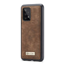 For Samsung Galaxy A53 5G CaseMe-008 Detachable Multifunctional Horizontal Flip Leather Case(Brown)