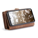 For Samsung Galaxy A53 5G CaseMe-008 Detachable Multifunctional Horizontal Flip Leather Case(Brown)