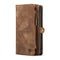 For Samsung Galaxy S22 5G CaseMe-008 Detachable Multifunctional Horizontal Flip Leather Case(Brown)