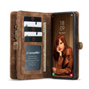 For Samsung Galaxy S22 5G CaseMe-008 Detachable Multifunctional Horizontal Flip Leather Case(Brown)