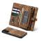 For Samsung Galaxy S22 5G CaseMe-008 Detachable Multifunctional Horizontal Flip Leather Case(Brown)