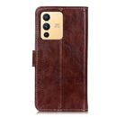 For vivo S12 / V23 5G Retro Crazy Horse Texture Horizontal Flip Leather Case(Brown)