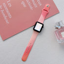 Symphony Aurora Watch Band For Apple Watch Series 8&7 41mm / SE 2&6&SE&5&4 40mm / 3&2&1 38mm(Orange)