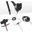 BOYA BY-BCA7 Pro XLR to 8 Pin + USB + Type-C / USB-C Microphone Adapter Cable(Black)