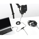 BOYA BY-BCA7 Pro XLR to 8 Pin + USB + Type-C / USB-C Microphone Adapter Cable(Black)