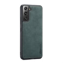 For Samsung Galaxy S22 5G CaseMe 018 Detachable Multi-functional Leather Phone Case(Blue)