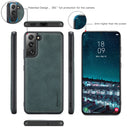 For Samsung Galaxy S22+ 5G CaseMe 018 Detachable Multi-functional Leather Phone Case(Blue)