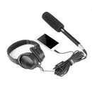BOYA BY-BCA60 XLR to 3.5mm TRRS Microphone Adapter Cable(Black)