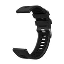 For Huawei Watch GT 3 42mm Two-color Silicone Watch Band(Black)