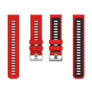For Huawei Watch GT 3 46mm Two-color Silicone Watch Band(Red Black)