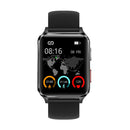 S6 1.70 inch TFT Screen Smart Watch with TPU Strap Support Air Pump Blood Pressure Monitoring(Black)