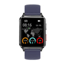 S6 1.70 inch TFT Screen Smart Watch with TPU Strap Support Air Pump Blood Pressure Monitoring(Blue)