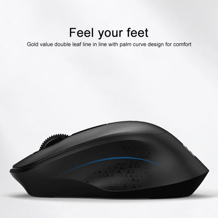 FOETOR M701Y Dual-mode Silent Wireless Mouse(White)