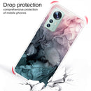 For Xiaomi 12 Pro Abstract Marble Pattern TPU Phone Case(Abstract Light Pink)