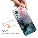 For Xiaomi 12 Pro Abstract Marble Pattern TPU Phone Case(Abstract Light Pink)